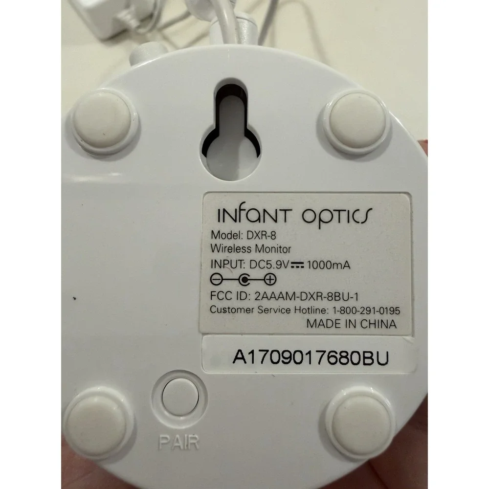 Infant Optics DXR-8 Baby Camera Charger Only Replacement Works!